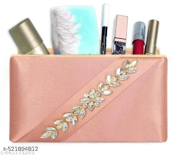 Pink_Polyurethane_Clutch_For_Women