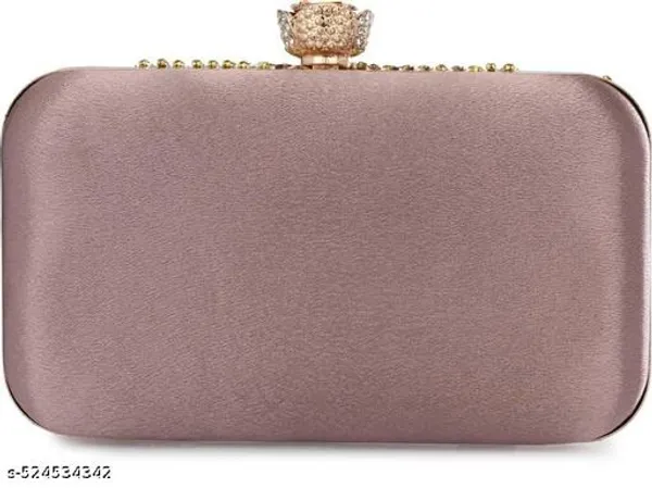 Pink_Polyurethane_Clutch_For_Women