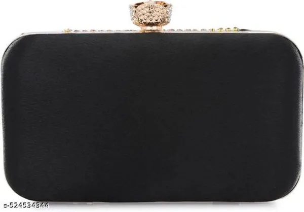 Black_Polyurethane_Clutch_For_Women