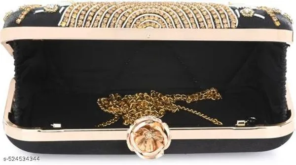 Black_Polyurethane_Clutch_For_Women
