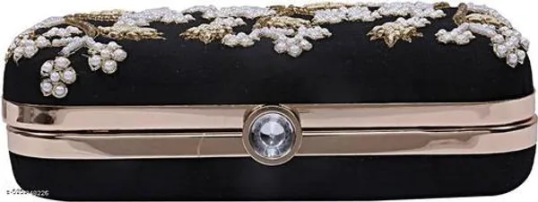 Black_Polyurethane_Clutch_For_Women
