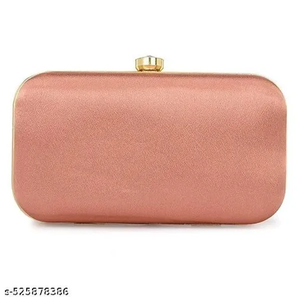 Pink_Polyurethane_Clutch_For_Women