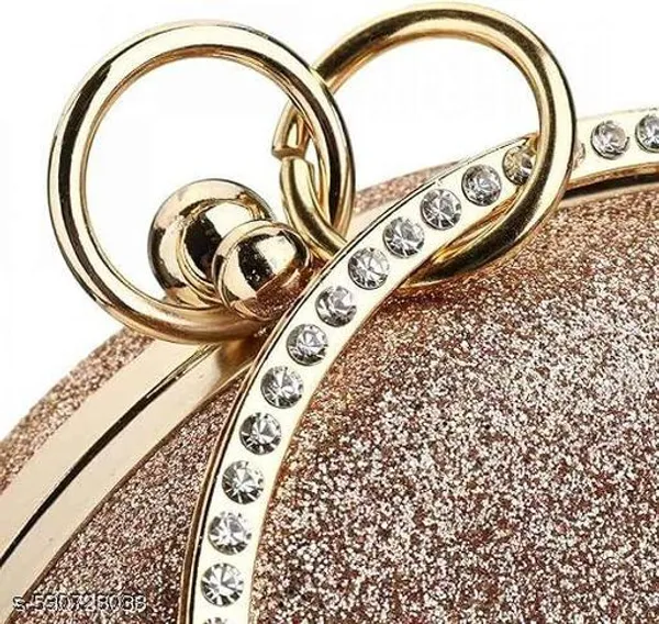 Beige_Polyurethane_Clutch_For_Women