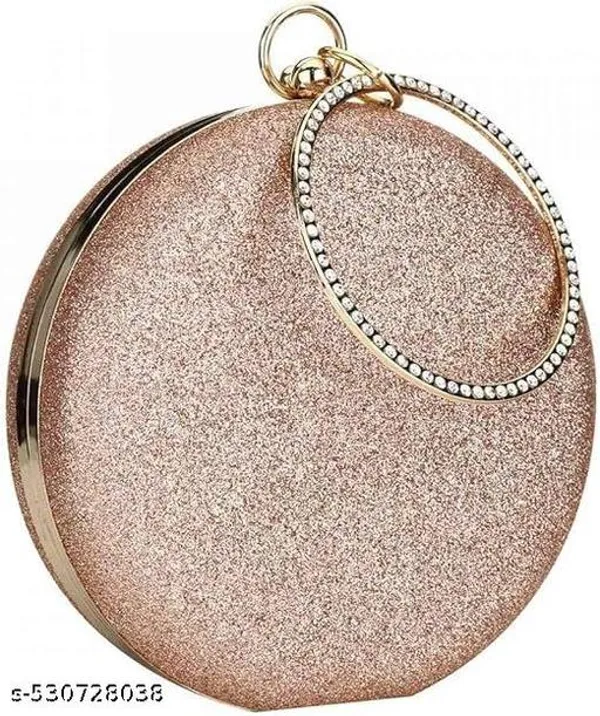 Beige_Polyurethane_Clutch_For_Women