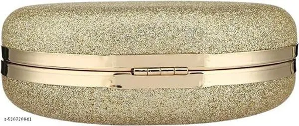 Gold_Polyurethane_Clutch_For_Women