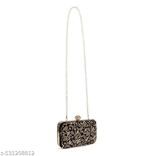 Black_Polyurethane_Clutch_For_Women