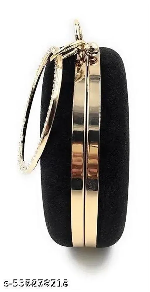 Black_Polyurethane_Clutch_For_Women