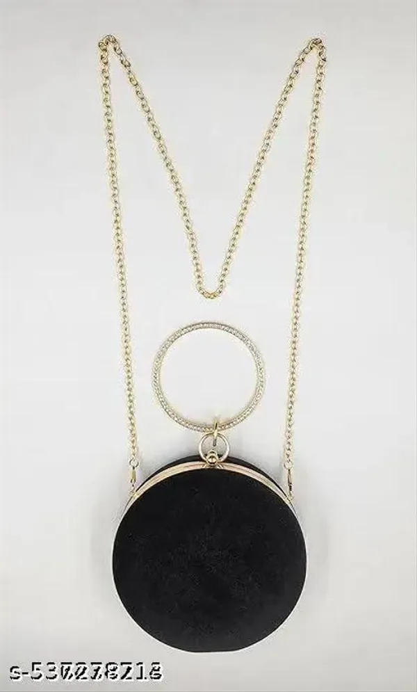 Black_Polyurethane_Clutch_For_Women