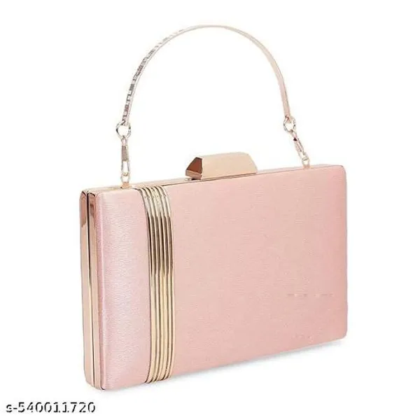 Pink_Polyurethane_Clutch_For_Women