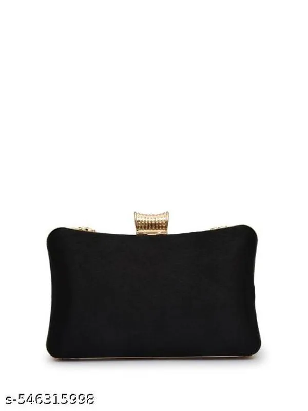 Black_Polyurethane_Clutch_For_Women