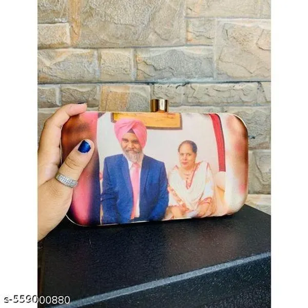 Multicolor_Polyurethane_Clutch_For_Women