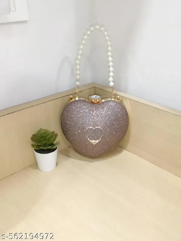 Brown_Polyurethane_Clutch_For_Women