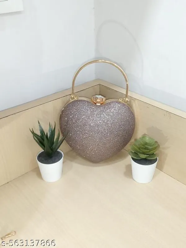 Brown_Polyurethane_Clutch_For_Women