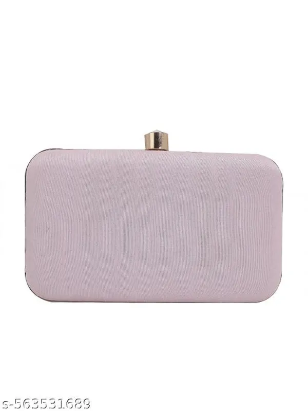 Pink_Polyurethane_Clutch_For_Women