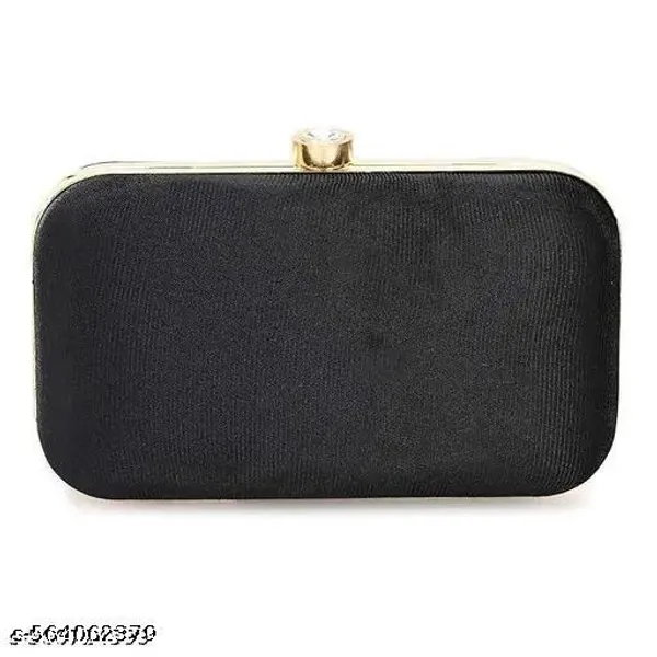 Black_Polyurethane_Clutch_For_Women