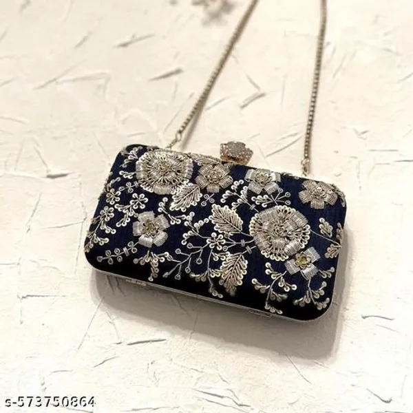 Black_Polyurethane_Clutch_For_Women