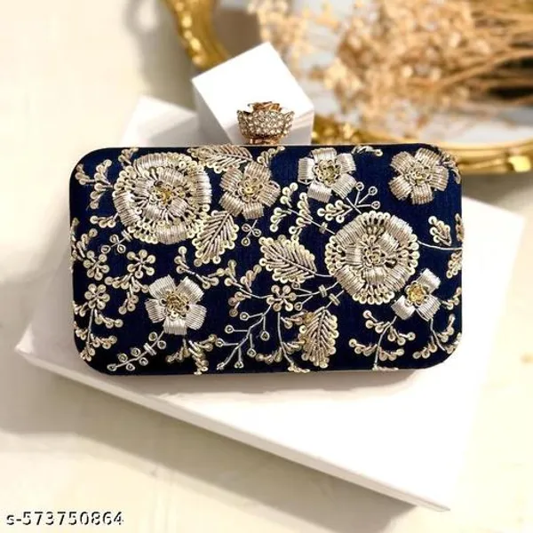 Black_Polyurethane_Clutch_For_Women