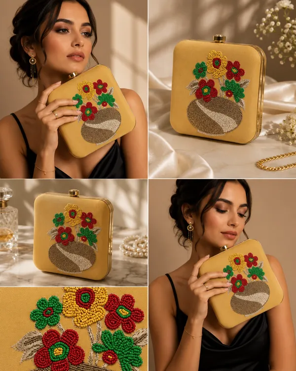 Gold_Velvet_Clutch_For_Women