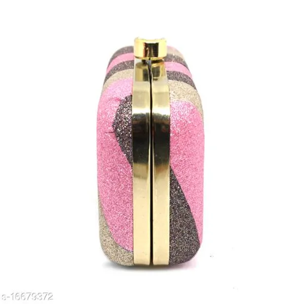 Multicolor_Polyurethane_Clutch_For_Women