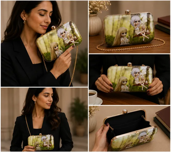 Multicolor_Synthetic_-Polyester_Clutch_For_Women
