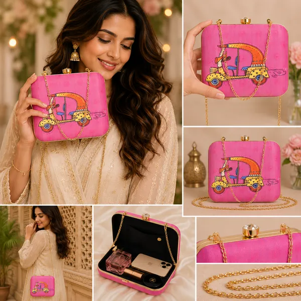 Pink_Resin_Clutch_For_Women