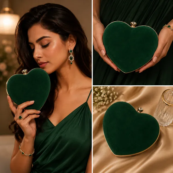 Green_Velvet_Clutch_For_Women