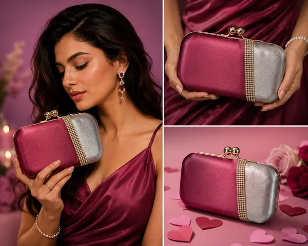Multicolor_Velvet_Clutch_For_Women