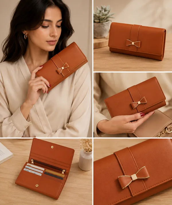 Orange_Velvet_Clutch_For_Women