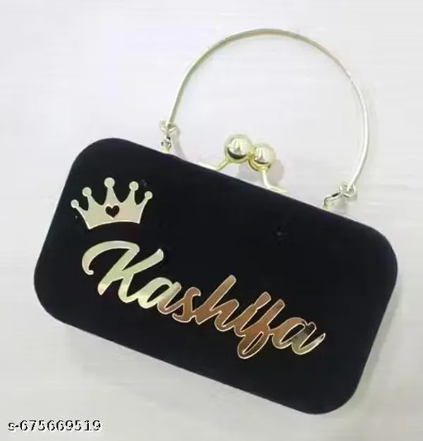 Black_Polyurethane_Clutch_For_Women