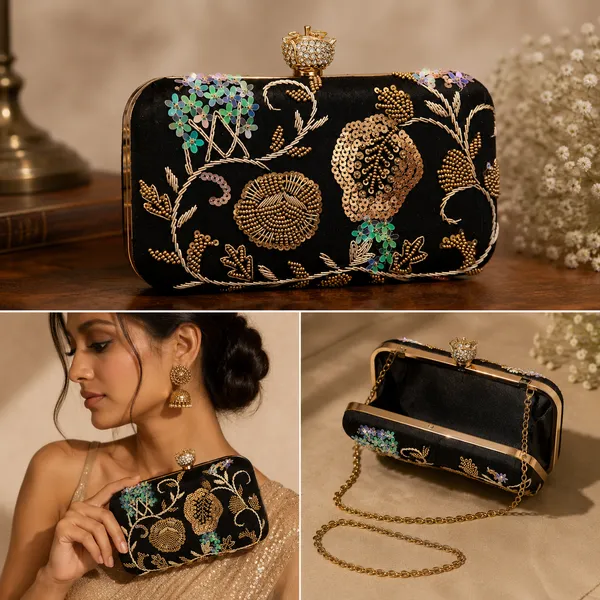 Blue_Velvet_Clutch_For_Women