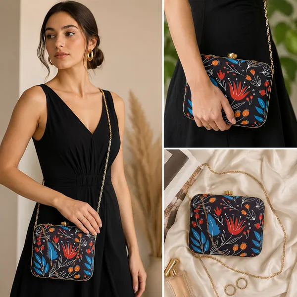 Navyblue_Synthetic_-Polyester_Clutch_For_Women