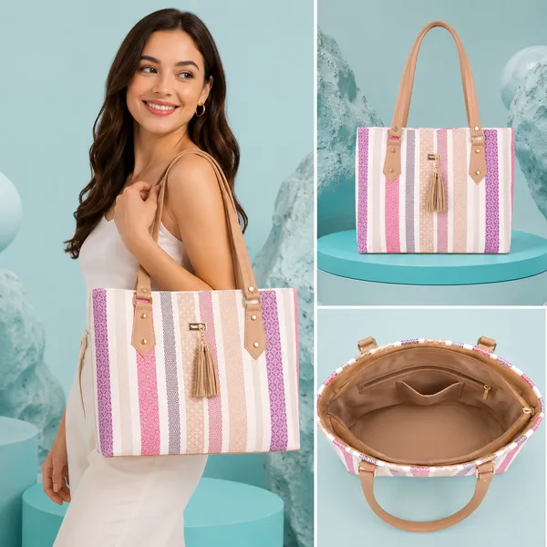 Casual_Polyurethane_Handbag_For_Women
