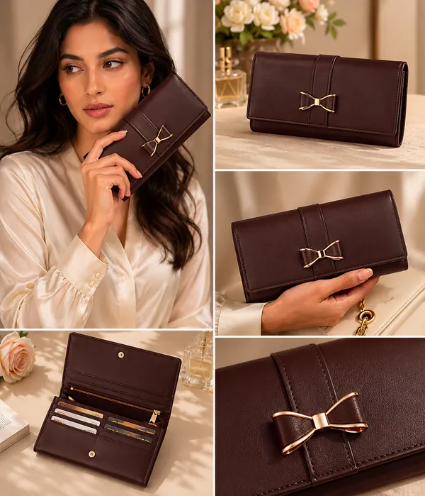 Brown_Velvet_Clutch_For_Women