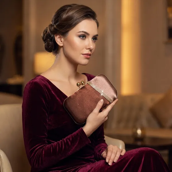Multicolor_Polyurethane_Clutch_For_Women