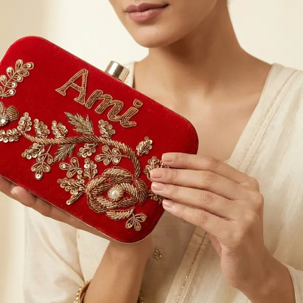 Red_Velvet_Clutch_For_Women