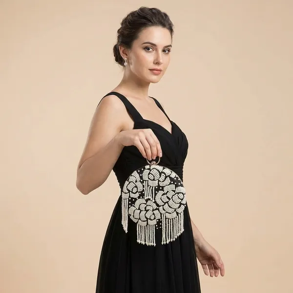 Black_Polyurethane_Clutch_For_Women