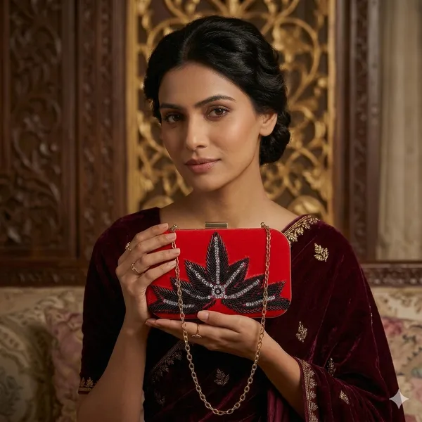 Red_Velvet_Clutch_For_Women