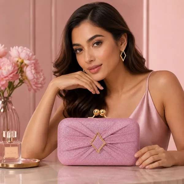 Pink_Resin_Clutch_For_Women