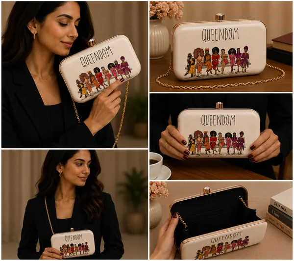 Multicolor_Polyurethane_Clutch_For_Women