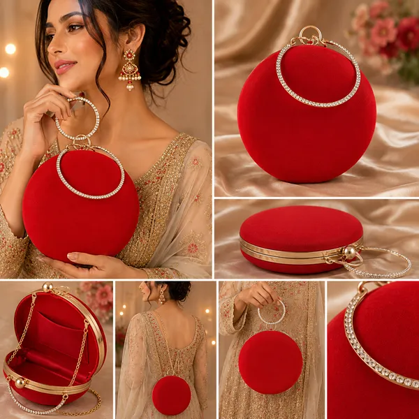 Red_Velvet_Clutch_For_Women
