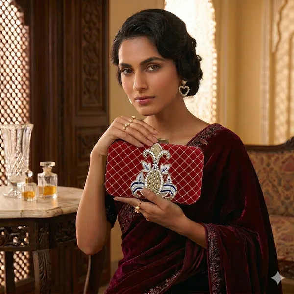 Red_Velvet_Clutch_For_Women