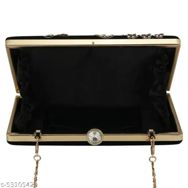 Black_Velvet_Clutch_For_Women