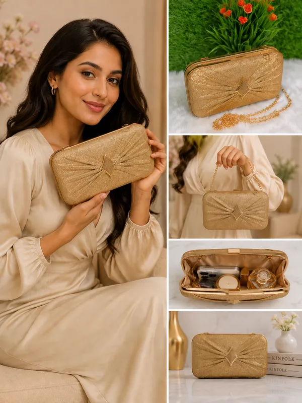 Metallic_Synthetic_-Polyester_Clutch_For_Women