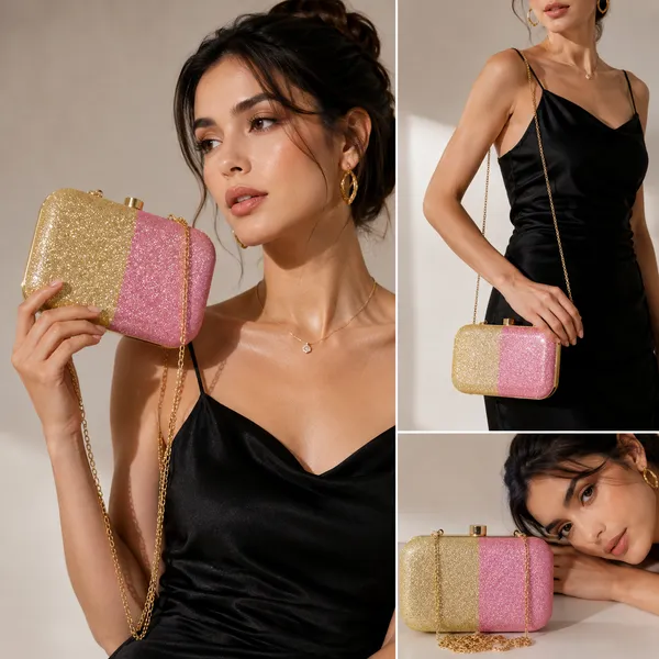 Multicolor_Synthetic_-Polyester_Clutch_For_Women