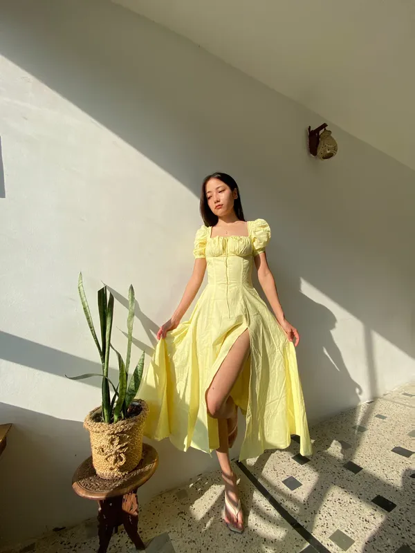 Lemon_Bustier_Dress