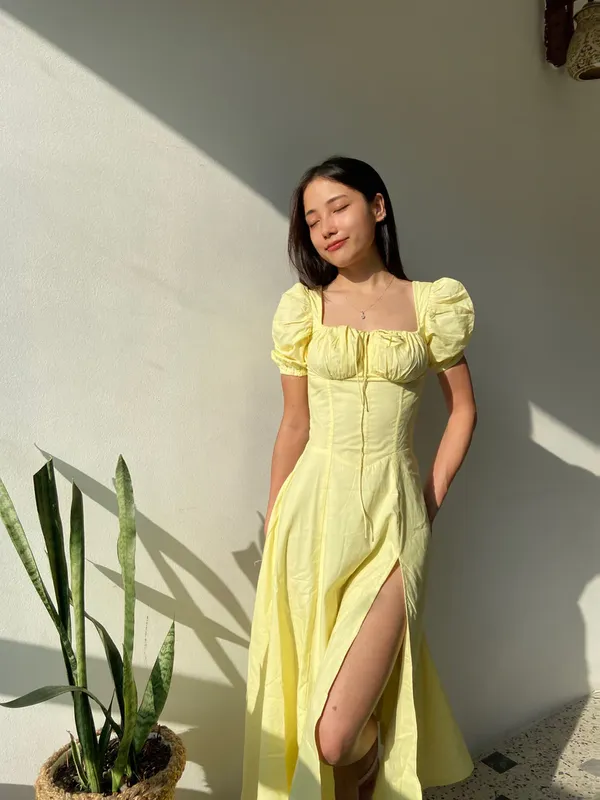 Lemon_Bustier_Dress