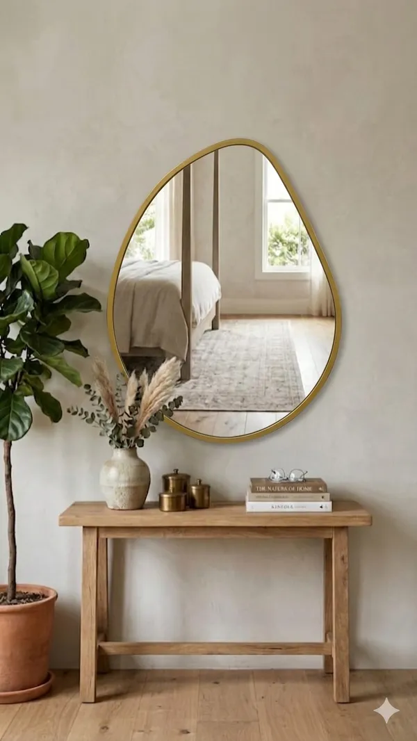 Premium_24X20_Inch_Arched_Wall_Mirror_With_Gold_Metal_Frame