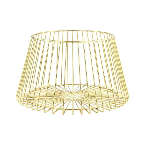 Large_Metal_Wire_Basket_Gold_Round_Tapered_Design