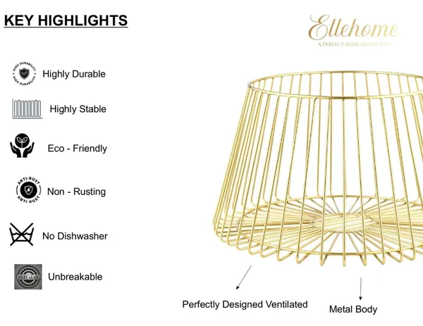 Large_Metal_Wire_Basket_Gold_Round_Tapered_Design