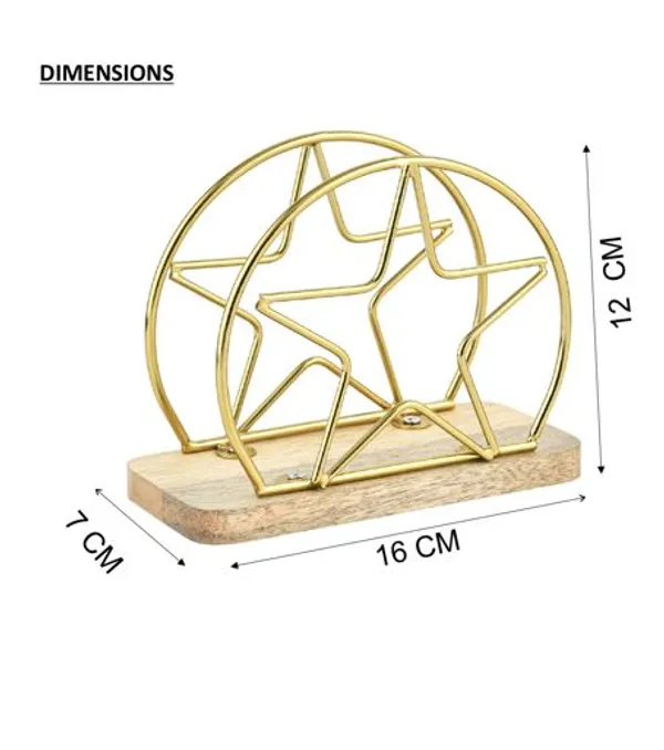 Gold_Plated_metal_napkin_holder_with_Mango_wood_base